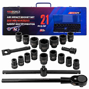 Набор инструментов ударных 21 пр. 3/4'' 6-гр. YATAFORCE YF-6212-5MPB