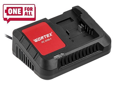 Зарядное устройство FC 2110-1 ALL1, 18 В, 4.0 А, 1 слот, быстрая зарядка WORTEX 0329181