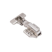 Петля накладная с доводчиком 48мм h2 clip-on 3D, саморезы, заглушки, упак 2 шт., PRIME by AKS 112603