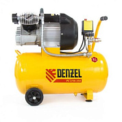 Компрессор пневматический, 2,2 кВт, 350 л/мин, 50 л Denzel 58081