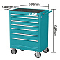 Тележка инструментальная TOTAL THRC02071P
