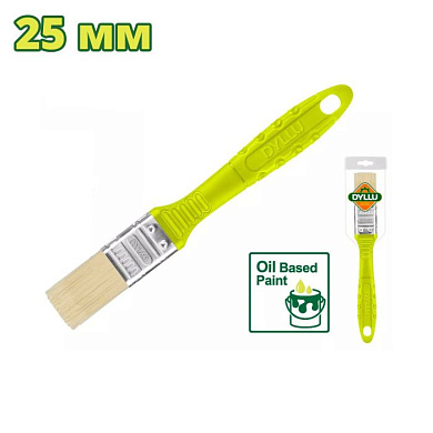 Кисть плоская 25 мм DYLLU DTPB1901