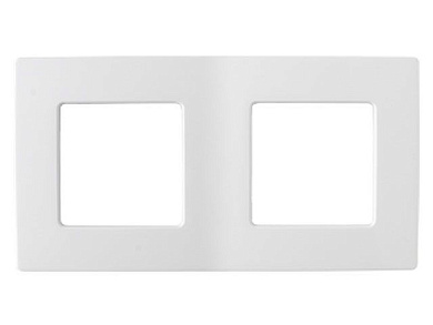 Рамка 2-местная белая, Мастер, (153х80х8,5 мм) Bylectrica ЮЛИГ.735212.372