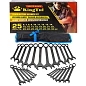 Набор ключей комбинированных 6-32 мм 25 пр KINGTUL KT-5261P Black