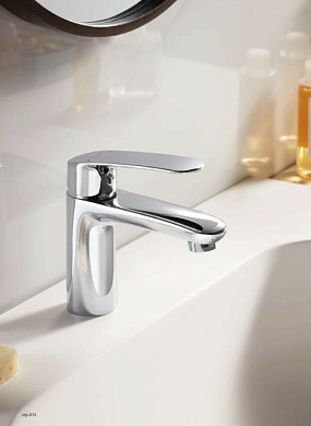 Смеситель для умывальника, раковины, латунный, хром L1072 Ledeme на Ложинской, 5