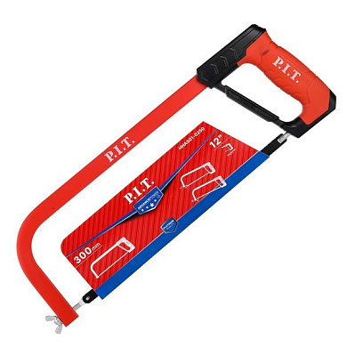 Ножовка по металлу ADVANCE, 300мм, 376г, полотно BiM, 24 TPI, винт. зажим PIT HHAS01-0250