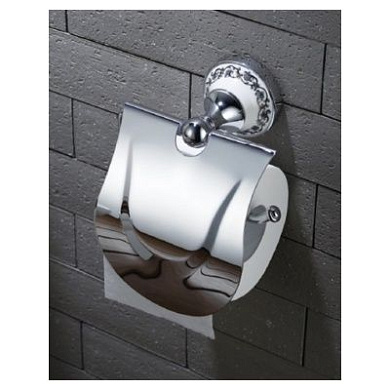 Бумагодержатель, латунь, хром GERHANS K21003