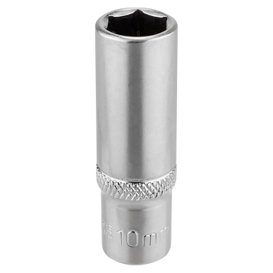 Головка глубокая 10 мм 6-гр 1/4'' RockForce RF LIGHT-5255010