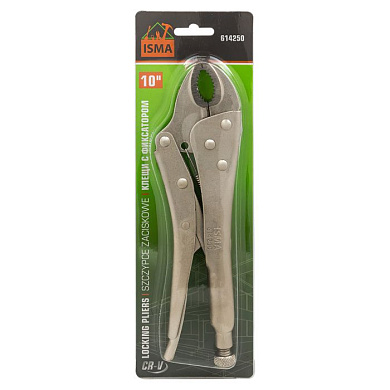 Клещи с фиксатором 10'' ISMA ISMA-614250