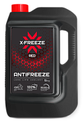 Антифриз Red (красный), в п/э кан. 5 кг X-Freeze 430206074