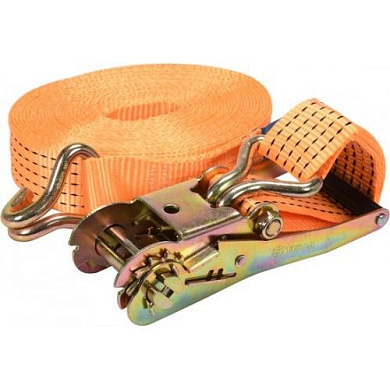 Лента для крепления багажа с трещоткой 2500/5000daN 50ммх10м 2шт. Vorel 82415