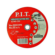 Диск отрезной по металлу 230x22,2x1,6 мм 10 шт в уп. PIT ACTW01-2301