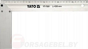 Угольник столярный 300 мм Al Yato YT-7081