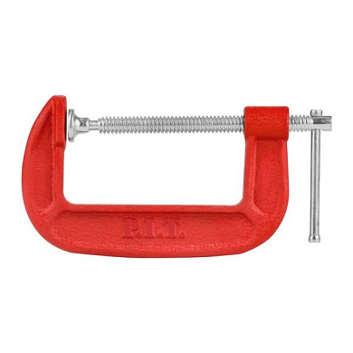 Струбцина винтовая CONTROL HCLG01-0100 (тип G, 100х55 мм, 5000 Н, сталь/чугун) PIT HCLG01-0100