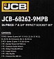 Набор инструментов ударных 26 пр, 3/4'', 1'' 12-гр. JCB JCB-68262-9MPB