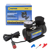 Компрессор автомобильный 18 л/мин, 8А, 12V Partner PA-003