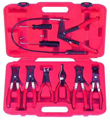 Набор для работы с хомутами 9 пр. Force 909G3