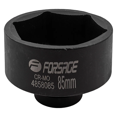 Головка ударная 85 мм 6-гр 1'' Forsage F-4858085