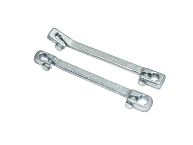 Ключ для тормозных трубок с зажимом 9х11 мм Partner PA-7510911C