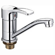 Смеситель для кухни, цинк, хром Loffrey LF84564-2