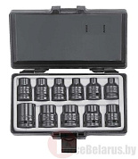 Набор ударных головок Е-профиль Е6-Е24 1/2'' 11 пр. Force 4117