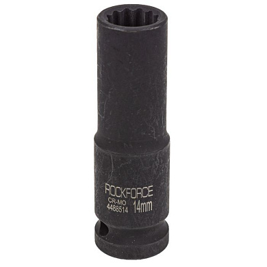 Головка ударная глубокая 14 мм, 12-гр., 1/2" RockForce RF-4488514