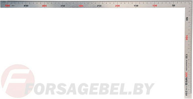 Угольник столярный 250x500 мм нерж Yato YT-7084