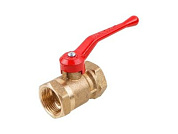 Кран шаровый 3/4" стандарт вн.-вн. ручка PN1,6 МПа, 11Б27п7, Цветлит ЦРБ0080