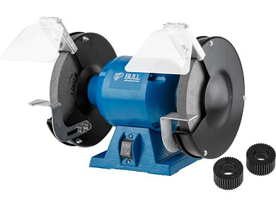 Станок точильный BG 2045 в кор. 450 Вт, 200х20х32 мм, асинхронный двигатель, чугунная станина BULL 1325904