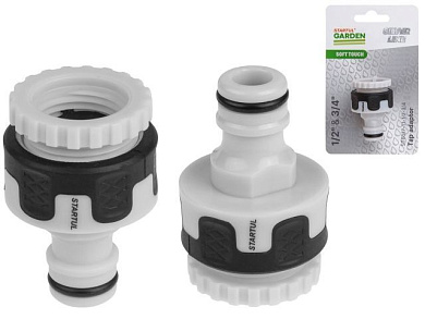 Адаптер внешний 1/2" и 3/4" STARTUL GARDEN ST6017-11-1/2-3/4