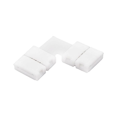 Соединитель угловой для ленты RGB 10 mm HLT 42622