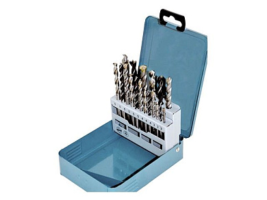 Набор сверл смеш. 18 шт, дер., мет., бет. Makita D-46202