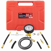 Тестер давления топлива в комплекте с адаптерами переходниками ForceKraft FK-946G10