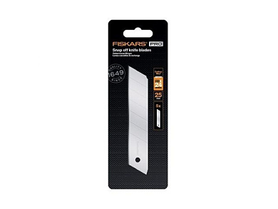 Лезвия сменные для ножа 25 мм 5шт. CarbonMax Fiskars 1027233
