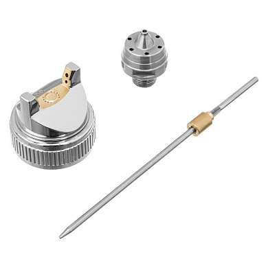 Комплект для краскораспылителя 57319: сопло 2 мм, игла, форсунка Matrix 57386