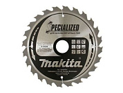 Диск пильный 190х30 мм 24 зуб. по дереву Makita B-29206