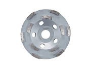 Алмазная чашка 125х22,23 мм для грубой обработки двурядная "Эконом" Makita D-41458