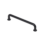 Ручка меб. скоба мет. LOFT 192 черный матовый AKS 62204