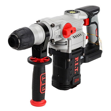 Перфоратор SDS-Plus аккум. бесщеточный SOLO, верт, 20В, 5,0Дж, 3реж, Ø26мм, кор. PIT PBH20H-26A