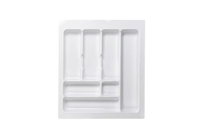 Вкладыш 50/490 шуфлядный пластиковый COMFORT белый (435*490) AKS 20077