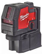 Аккумуляторный линейный лазерный нивелир с двумя точками L4 CLLP-301C Milwaukee 4933478099