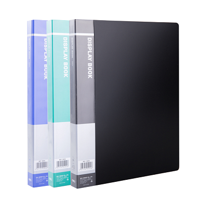 Папка c файлами "Display Book", 40 карманов, ассорти