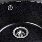 Мойка кухонная из мраморной крошки, черный, A04-22 Gerhans