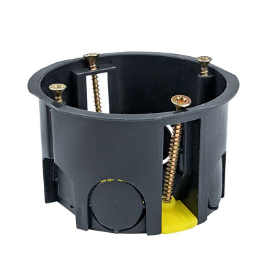 Коробка установочная КМП-020-011 для полых стен (71х45) с пластиковыми лапками IP30 розничный стикер EKF PROxima plc-kmp-020-011-r