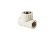 Тройник ПП комб. вн. 32х1/2", сер. РосТурПласт 10990