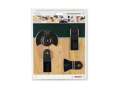 Набор оснастки для многофункционального инструмента для монтажно-напольных работ c системой Starlock Bosch 2609256979