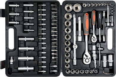 Набор инструментов 1/4''&1/2'' 94 пр. Sthor 58687