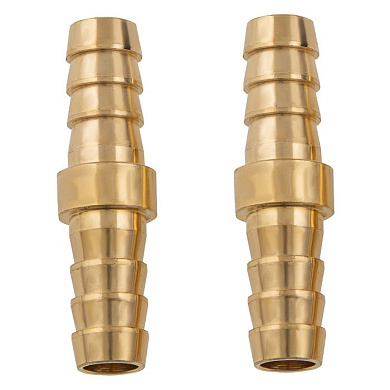 Штуцер ''елка'' двусторонний соединительный под шланг 10 мм, 2 шт, Stels 57070