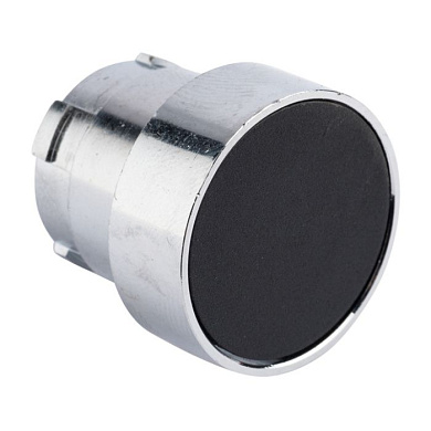 Исполнительный механизм кнопки XB4 черный плоский возвратный без фиксации, без подсветки EKF PROxima XB4BA-BL