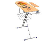 Доска гладильная НИКА 3+, фанера 1225х345, подрукавник, подставка п/утюг, удлинитель, полка, цвета в ассортименте NIKA Н3+